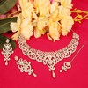 New! Touchstone Indian Bollywood Princess Diana Studded Diamond Look Scintillating