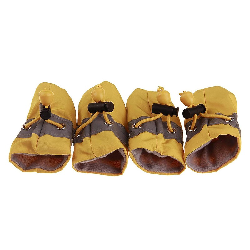 GabeFish Anti Slip Dog Socks Shoes Adjustable Drawstring Boot Paw