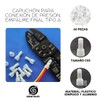 Capuchón para Conexión Eléctrica Tipo A, 60 Piezas, Sella Cables,