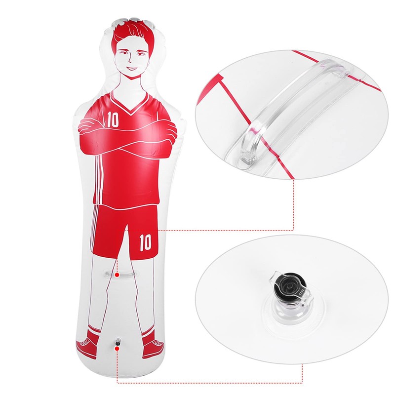 Inflatable Soccer Dummy Goalie, Defender Wall Soccer Practice Goalkeeper Air