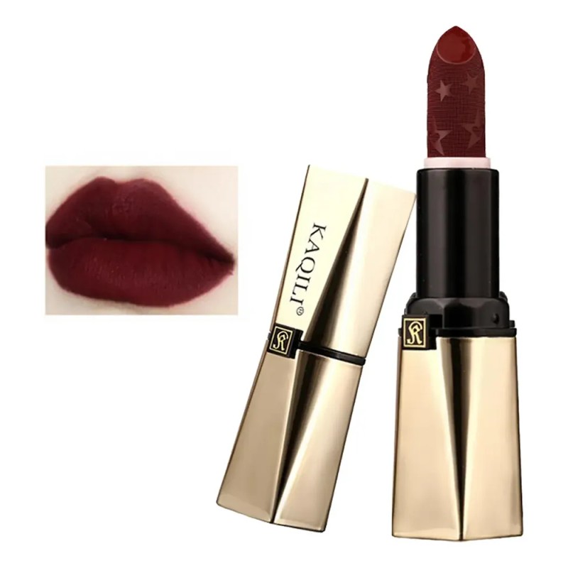 Portable1 2 En 1 Lápiz Labial Mate Brillo De Labios
