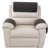 3 Pcs Recliner Covers Armrest Covers for Recliner Chair with