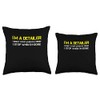 Auto Detailing Legend Car Detailer Throw Pillow