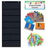 Classroom Management Pocket Chart Teacher's Helper,Classroom Course Tracking Pocket Charts