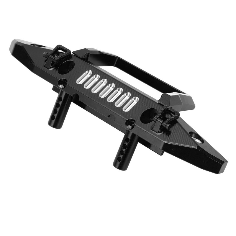 Front Bumper Aluminum Alloy RC Car Accessory with LED Light