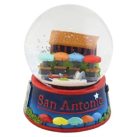 San Antonio Snow Globe 3.5 Inches