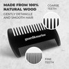 GUARD&MARINE Beard Brush & Comb Set - Natural Boar Bristle