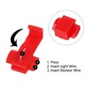 2Pcs 50W 6Ohm Load Resistor Turn Signal Blink LED Fix