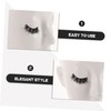 NOLITOY False Lashes Voluminous Curl Natural Look Eyelash Clusters Lightweight