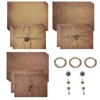 SAVITA Antique Envelopes and Paper Set - 6.4x4.5inch Ancient Retro