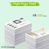 greencycle Remanufactured High Yield Ink Cartridge Replacement for HP 63