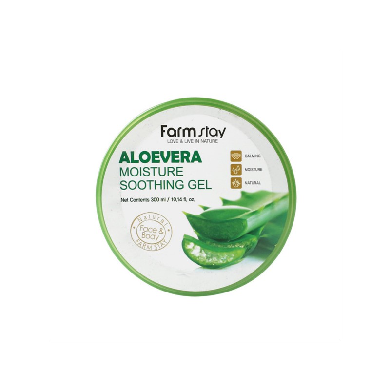farm stay [Farm Stay] Moisture Soothing Gel Aloe Vera 300ml