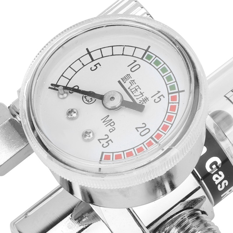 Argon Gas Pressure Reducer Argon Gas Meter Outlet Male Thread