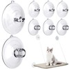 Tondiamo 8 Pcs Suction Cups Cat Window Perch Cat Window