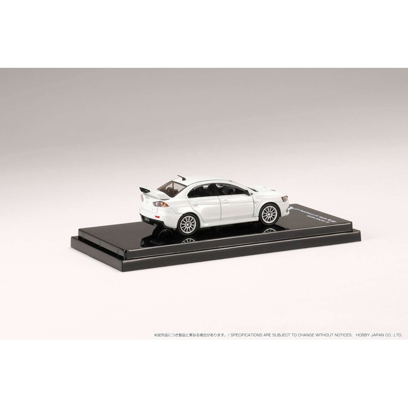 1/64 Mitsubishi Lancer Evolution 10 White Pearl