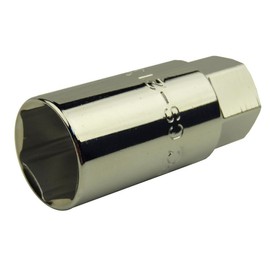 Flash Tool CS-21 Ultra Thin Socket for Aluminum Wheels, Opposite Side Dimensions: 0.8 x 2.4 inches (21 x 60 mm)