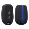 kwmobile Car Key Case Compatible with Renault Dacia 2-Button Radio