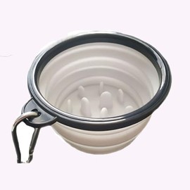 Travel Portable Dog, Cat Food & Water Bowl,Collapsible Travel Pet Bowl, Slow Feed Dog Puppy Small Bowl