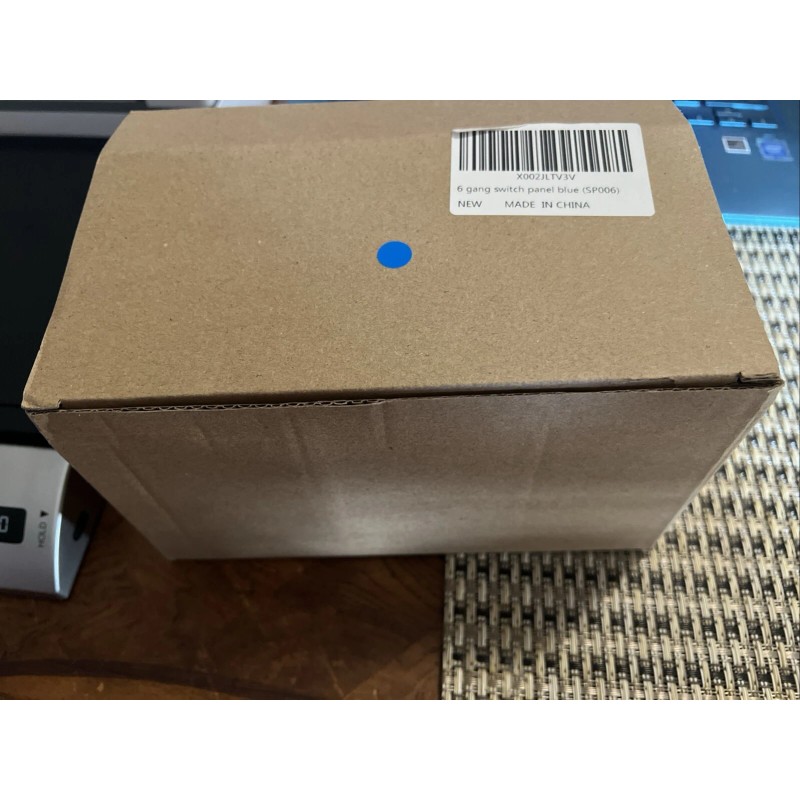 Universal 6 Gang Marine Boat Rocker Switch Panel Waterproof +