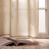 MIULEE Luxury Window Scarf Sheer Voile Elegant Topper Long Valance