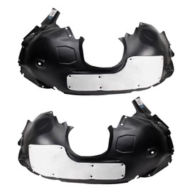 TRQ TRQ Inner Fender Liner Set Compatible with 2012-2018 Ford Focus FO1248150 FO1249150