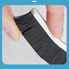 TURUM Crevice Cleaning Brush, Bathroom Gap Cleaning Brush, Hard Bristle Brush for Cleaning, Multifunctional Gap Brush, for Blind, Baseboard, Fan, Window or Sliding Door Track (5pcs)