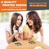 Great Coasters (Set of 2) Square/Glossy Quality Coasters/Tabletop Protection for
