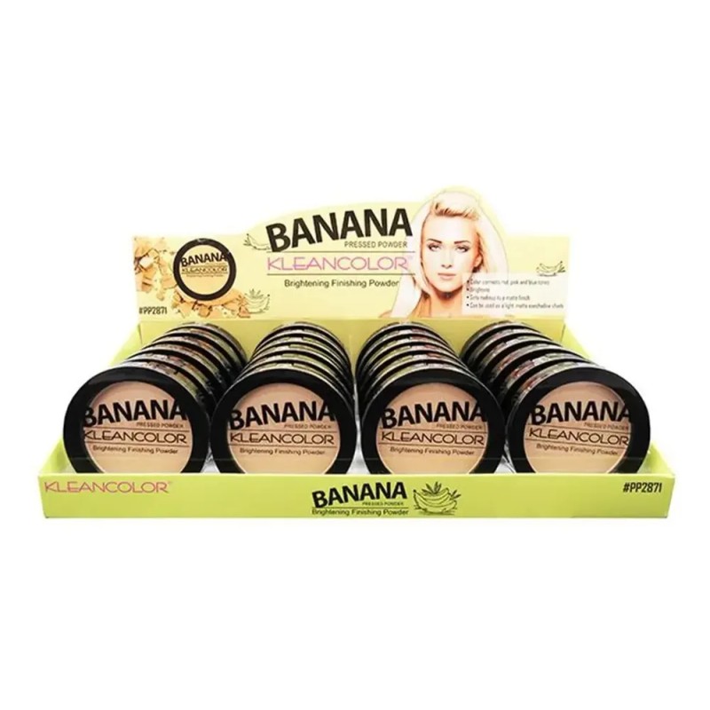 Base de maquillaje en polvo KleanColor Banana - 8g