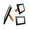 Picture Frame 20 x 25 cm Black Wood with Stand