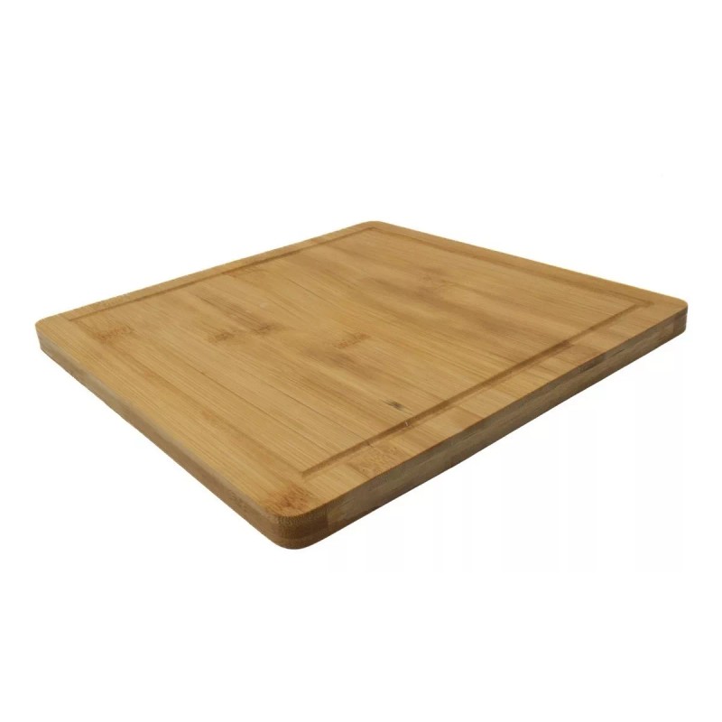 Bambú Tabla De Bambú Madera Para Picar Alimentos 18x18 Cm