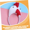TOVINANNA Easter Rooster Headbands for Cosplay Parties Cute Cartoon Headdress