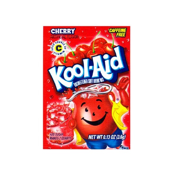 Kool-Aid Cherry Unsweetened (Pack of 96)