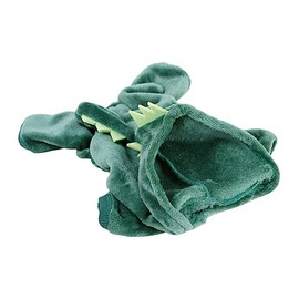 Disfraz de Dinosaurio para Perro Capucha Verde Oscuro, Ropa Abrigada para Actividades al Aire Libre, Adecuado para Perros Grandes en Otoño E Invierno