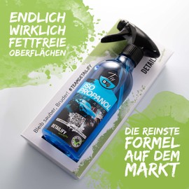 Detailify Isopropanol Isy Fettlöser für Auto Fettentferner Lackreiniger Universalreiniger Autolack 99,9% Reinheit Detailing Entfetter KFZ 500 ml