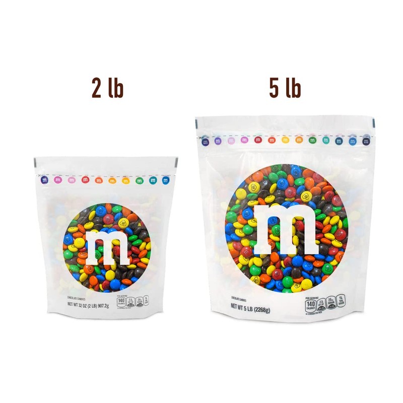 M&M’S WORLD Pre-Printed PRIDE Milk Chocolate Candy - 2lbs