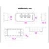 3 Ports 12 V USB Socket, 12 V Car Dual