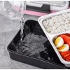 Lunchbox Lonchera Termica 4 Divisiones Con Palillos Cuchara Lunch Box