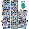 24 Sheets Alien Astronaut Make-A-Face Stickers Mix&Match Make Your Own