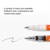 10PCS Nail Art Pen Set Colorful ABS Housing Nail Point