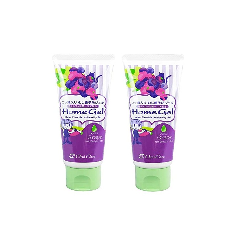 Oral Care Home Gel, Grape, 2.3 oz (65 g), 2