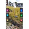 Unido Box Angel with Frosted Skirt Solar Garden Stake Light
