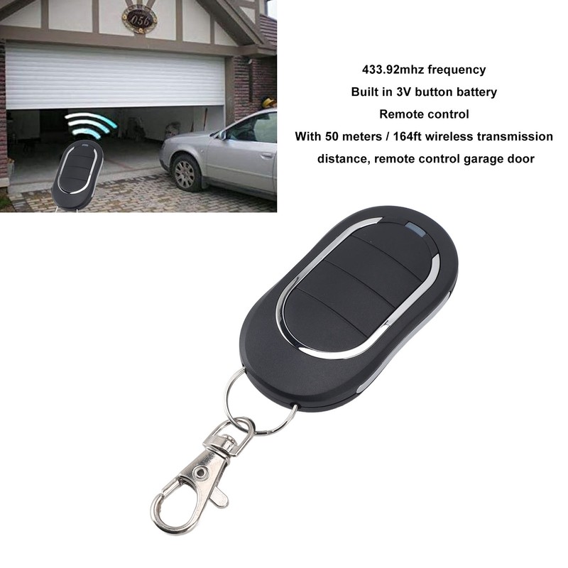 Remote Control Key Fob 433.92mhz 164ft Range Multifunctional Built in