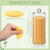 120 Pcs Compressed Facial Sponges Natural Face Exfoliator Disposable Face