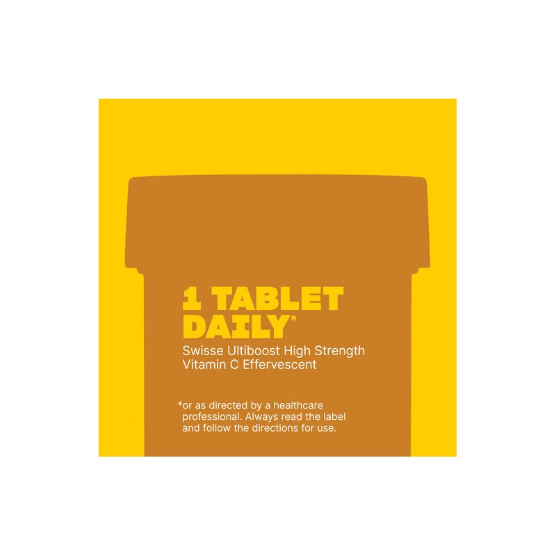 Swisse Ultiboost High Strength Vitamin C Effervescent 60 Tablets