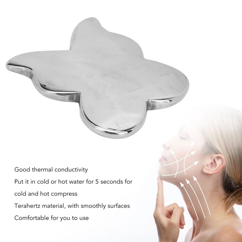 Terahertz Face Guasha Board Butterflies Shaped Promote Circulation Skin Guasha