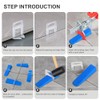 Tile Leveling System 1/16" Spacers Tile Leveler clips 2000pcs DIY