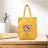 MAMUNU Canvas Tote Bag Embroidery Kit with Pattern for Beginners,