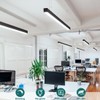 kadision 4FT Linkable LED Linear Light, 40W 5200lm 3000K/4000K/5000K Selectable,