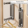 Hanger Organizer Collapsible, Suction Cup Hanger Storage for Laundry Room,