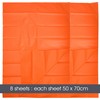 Orange Tissue | 8 Sheets of Tissue Paper | 2